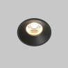Oprawa podtynkowa aluminiowa czarna DL058-7W3K-B z serii Round - Lampy Maytoni