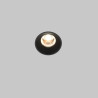 Oprawa podtynkowa aluminiowa czarna DL058-7W3K-TRS-B z serii Round - Lampy Maytoni