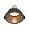 Oprawa podtynkowa aluminiowa czarno-złota matowa DL053-01BMG z serii Share - Lampy Maytoni