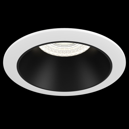 Oprawa podtynkowa aluminiowa czarno-biała DL053-01WB z serii Share - Lampy Maytoni