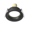 Oprawa podtynkowa aluminiowa czarna DL088-GU10-RD-B z serii Slim - Lampy Maytoni