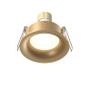 Oprawa podtynkowa aluminiowa złota matowa DL088-GU10-RD-MG z serii Slim - Lampy Maytoni