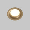 Oprawa podtynkowa aluminiowa złota matowa DL088-GU10-RD-MG z serii Slim - Lampy Maytoni