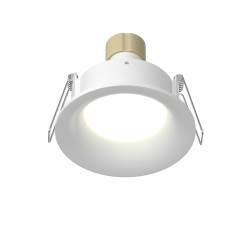Oprawa podtynkowa aluminiowa biała DL088-GU10-RD-W z serii Slim - Lampy Maytoni