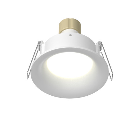 Oprawa podtynkowa aluminiowa biała DL088-GU10-RD-W z serii Slim - Lampy Maytoni
