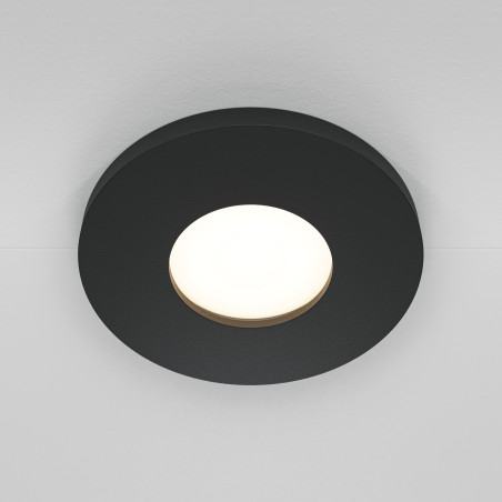 Oprawa podtynkowa aluminiowa czarna DL083-01-GU10-RD-B z serii Stark - Lampy Maytoni