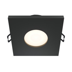 Oprawa podtynkowa aluminiowa czarna DL083-01-GU10-SQ-B z serii Stark - Lampy Maytoni