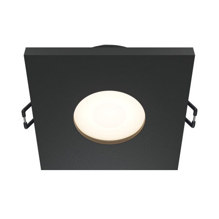 Oprawa podtynkowa aluminiowa czarna DL083-01-GU10-SQ-B z serii Stark - Lampy Maytoni