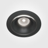 Oprawa podtynkowa aluminiowa czarna DL031-L12W4K-B z serii Yin - Lampy Maytoni