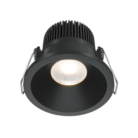 Oprawa podtynkowa aluminiowa czarna DL034-01-06W3K-B z serii Zoom - Lampy Maytoni