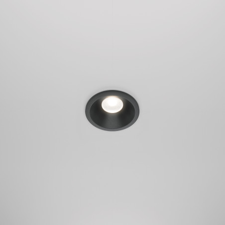 Oprawa podtynkowa aluminiowa czarna DL034-01-06W4K-D-B z serii Zoom - Lampy Maytoni