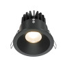 Oprawa podtynkowa aluminiowa czarna DL034-L12W3K-D-B z serii Zoom - Lampy Maytoni