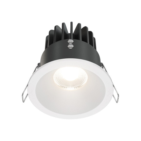 Oprawa podtynkowa aluminiowa biała DL034-L12W4K-W z serii Zoom - Lampy Maytoni
