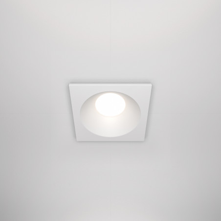 Oprawa podtynkowa aluminiowa biała DL033-2-01W z serii Zoom - Lampy Maytoni
