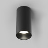 Plafon aluminiowy czarny C080CL-01-GU10-B z serii Artisan - Lampy Maytoni