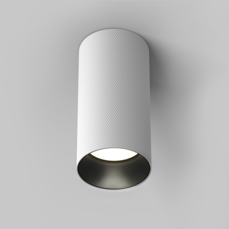 Plafon aluminiowy biały C080CL-01-GU10-W z serii Artisan - Lampy Maytoni