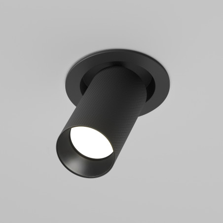 Oprawa podtynkowa aluminiowa czarna C081CL-01-GU10-B z serii Artisan - Lampy Maytoni