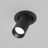 Oprawa podtynkowa aluminiowa czarna C081CL-01-GU10-B z serii Artisan - Lampy Maytoni