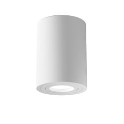Plafon aluminiowy biały C016CL-01W z serii Atom - Lampy Maytoni