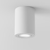 Plafon aluminiowy biały C016CL-01W z serii Atom - Lampy Maytoni