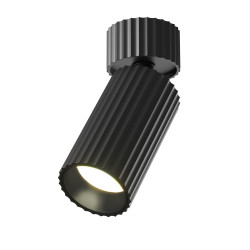 Plafon aluminiowy czarny C108CL-01-GU10-B z serii Calipso - Lampy Maytoni