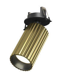Oprawa podtynkowa aluminiowa czarna C110CL-01-GU10-BS z serii Calipso - Lampy Maytoni
