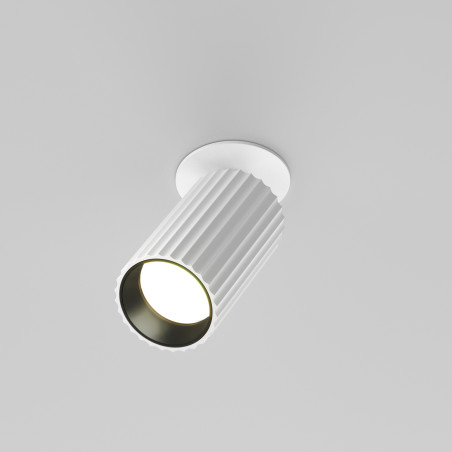 Oprawa podtynkowa aluminiowa biała C110CL-01-GU10-W z serii Calipso - Lampy Maytoni