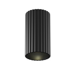 Plafon aluminiowy czarny C106CL-01-GU10-B z serii Calipso - Lampy Maytoni