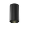 Plafon aluminiowy czarny C106CL-01-GU10-B z serii Calipso - Lampy Maytoni