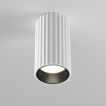 Plafon aluminiowy biały C106CL-01-GU10-W z serii Calipso - Lampy Maytoni