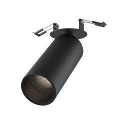 Oprawa podtynkowa aluminiowa czarna C053CL-L12W4K-W-B z serii FOCUS LED - Lampy Maytoni