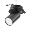 Oprawa podtynkowa aluminiowa czarna C048CL-U-1B z serii FOCUS S - Lampy Maytoni