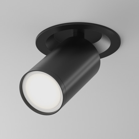 Oprawa podtynkowa aluminiowa czarna C048CL-U-1B z serii FOCUS S - Lampy Maytoni