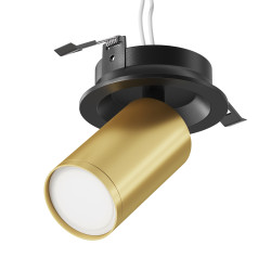 Oprawa podtynkowa aluminiowa czarna C048CL-U-1BMG z serii FOCUS S - Lampy Maytoni