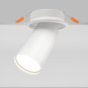 Oprawa podtynkowa aluminiowa biała C048CL-U-1W z serii FOCUS S - Lampy Maytoni
