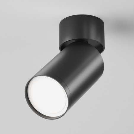 Plafon aluminiowy czarny C050CL-U-1B z serii FOCUS S - Lampy Maytoni