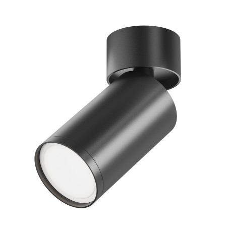 Plafon aluminiowy czarny C050CL-U-1B z serii FOCUS S - Lampy Maytoni