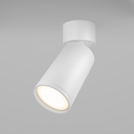 Plafon aluminiowy biały C050CL-U-1W z serii FOCUS S - Lampy Maytoni