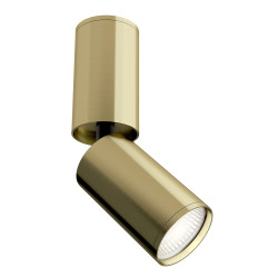 Plafon metalowy mosiężny C051CL-01BS z serii FOCUS S - Lampy Maytoni