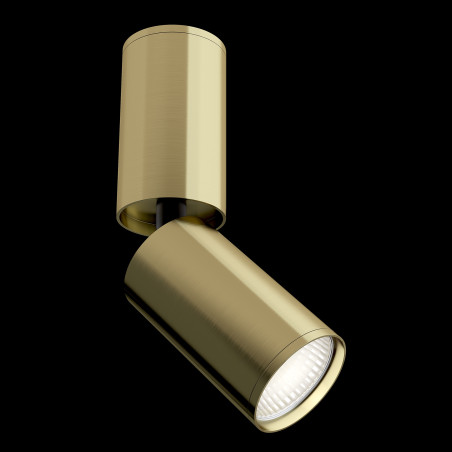Plafon metalowy mosiężny C051CL-01BS z serii FOCUS S - Lampy Maytoni