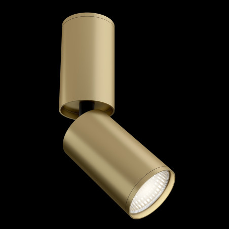 Plafon metalowy złoty matowy C051CL-01MG z serii FOCUS S - Lampy Maytoni