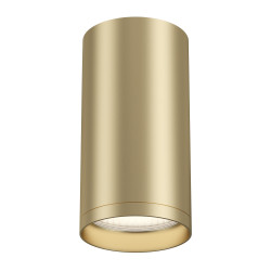 Plafon aluminiowy złoty matowy C052CL-01MG z serii FOCUS S - Lampy Maytoni