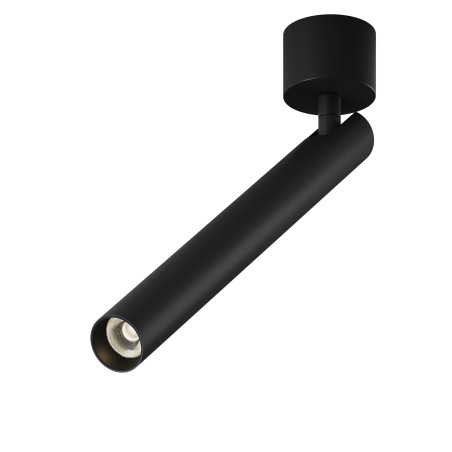 Plafon aluminiowy czarny C141CL-L300-6W3K-B z serii Focus T - Lampy Maytoni