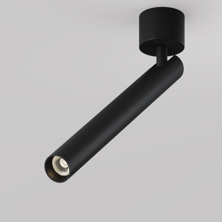 Plafon aluminiowy czarny C141CL-L300-6W3K-B z serii Focus T - Lampy Maytoni