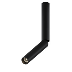 Plafon aluminiowy czarny C142CL-6W3K-B z serii Focus T - Lampy Maytoni