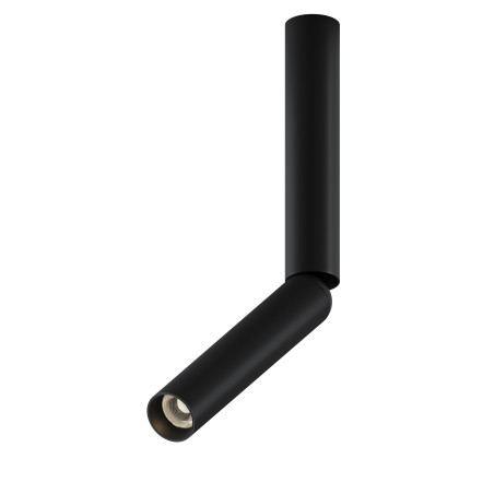 Plafon aluminiowy czarny C142CL-6W3K-B z serii Focus T - Lampy Maytoni