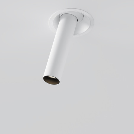 Oprawa podtynkowa aluminiowa biała C140RS-L200-7W3K-W z serii Focus T - Lampy Maytoni