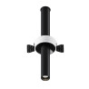 Oprawa podtynkowa aluminiowa czarna C140TRS-L300-7W3K-B z serii Focus T - Lampy Maytoni