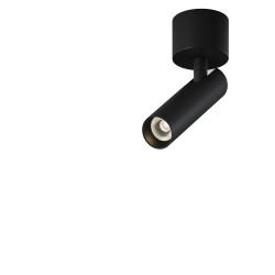 Plafon aluminiowy czarny C141CL-L125-6W3K-B z serii Focus T - Lampy Maytoni
