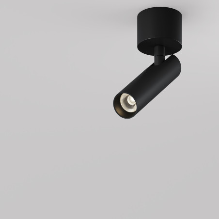 Plafon aluminiowy czarny C141CL-L125-6W3K-B z serii Focus T - Lampy Maytoni